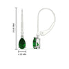 Load image into Gallery viewer, 1-carat-pear-shape-emerald-lever-back-drops-earrings-in-white-gold-FDEAR11236PEGEMGR-1.00CT-NL-WG.jpg