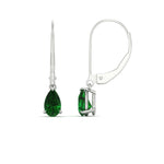 Load image into Gallery viewer, 1-carat-pear-shape-emerald-lever-back-drops-earrings-in-white-gold-FDEAR11236PEGEMGR-1.00CT-NL-WG.jpg
