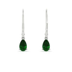 Load image into Gallery viewer, 1-carat-pear-shape-emerald-lever-back-drops-earrings-in-white-gold-FDEAR11236PEGEMGR-1.00CT-NL-WG.jpg
