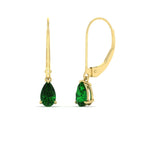 Load image into Gallery viewer, 1-carat-pear-shape-emerald-lever-back-drops-earrings-in-yellow-gold-FDEAR11236PEGEMGR-1.00CT-NL-YG.jpg

