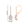 Load image into Gallery viewer, 1-carat-pear-shape-halo-diamond-lever-back-earrings-in-rose-gold-FDEAR-11235PEANGLE1-1.00CT-NL-RG.jpg