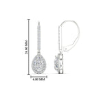 Load image into Gallery viewer, 1-carat-pear-shape-halo-diamond-lever-back-earrings-in-white-gold-FDEAR-11235PEANGLE1-1.00CT-NL-WG.jpg
