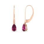Load image into Gallery viewer, 1-carat-pear-shape-pink-sapphire-lever-back-drops-earrings-in-rose-gold-FDEAR11236PEGSADRPI-1.00CT-NL-RG.jpg
