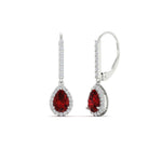 Load image into Gallery viewer, 1-carat-pear-shape-ruby-halo-diamond-lever-back-earrings-in-white-gold-FDEAR-11235PEGRUDRANGLE1-1.00CT-NL-WG.jpg
