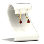 Load image into Gallery viewer, 1-carat-pear-shape-ruby-lever-back-drops-earrings-in-yellow-gold-FDEAR11236PEGRUDR-1.00CT-NL-YG.jpg
