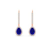 Load image into Gallery viewer, 1-carat-pear-shape-sapphire-halo-diamond-lever-back-earrings-in-rose-gold-FDEAR-11235PEGSABLANGLE1-1.00CT-NL-RG.jpg