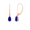 Load image into Gallery viewer, 1-carat-pear-shape-sapphire-lever-back-drops-earrings-in-rose-gold-FDEAR11236PEGSABL-1.00CT-NL-RG.jpg
