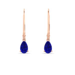 Load image into Gallery viewer, 1-carat-pear-shape-sapphire-lever-back-drops-earrings-in-rose-gold-FDEAR11236PEGSABL-1.00CT-NL-RG.jpg
