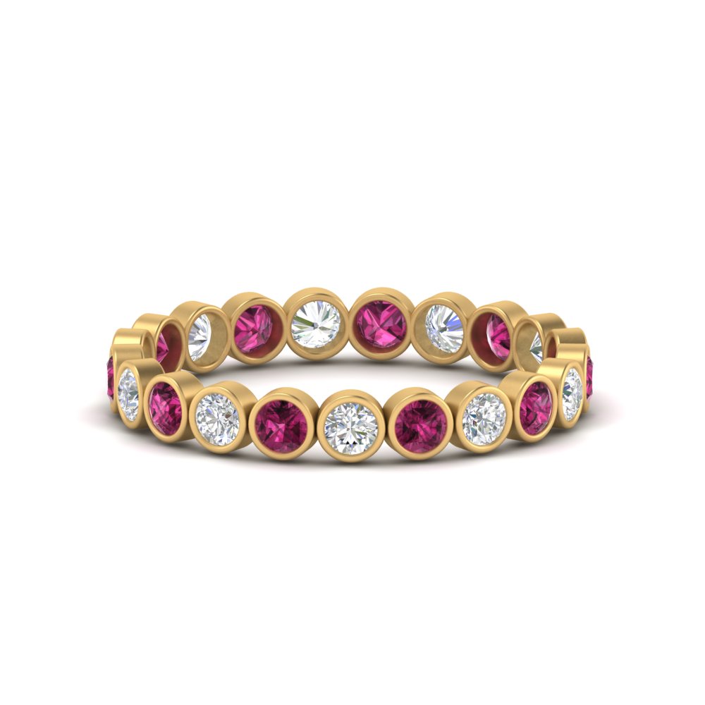 1-carat-pink-sapphire-bezel-eternity-ring-in-yellow-gold-FDEWB10558-0.05CTGSADRPIANGLE3-NL-YG
