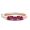 Load image into Gallery viewer, 1-carat-pink-sapphire-heart-shape-five-stone-wedding-ring-in-rose-gold-FD9600HTBGSADRPI-1.00CT-NL-RG-HW