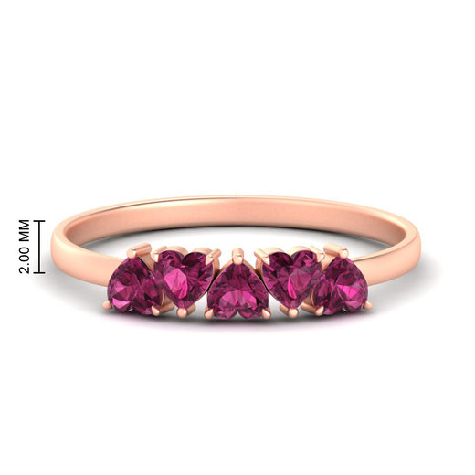 1-carat-pink-sapphire-heart-shape-five-stone-wedding-ring-in-rose-gold-FD9600HTBGSADRPI-1.00CT-NL-RG-HW
