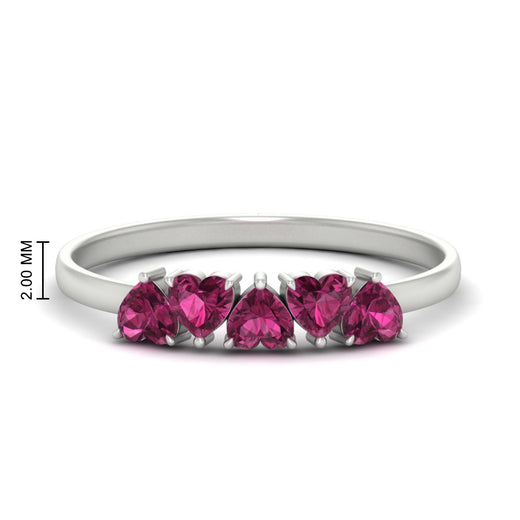 1-carat-pink-sapphire-heart-shape-five-stone-wedding-ring-in-white-gold-FD9600HTBGSADRPI-1.00CT-NL-WG-HW