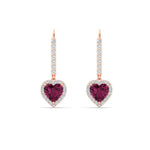 Load image into Gallery viewer, 1-carat-pink-sapphire-heart-shape-lever-back-diamond-earring-in-rose-gold-FDEAR-11235HTGSADRPI-1.00CT-NL-RG.jpg
