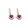Load image into Gallery viewer, 1-carat-pink-sapphire-heart-shape-lever-back-diamond-earring-in-yellow-gold-FDEAR-11235HTGSADRPI-1.00CT-NL-YG.jpg
