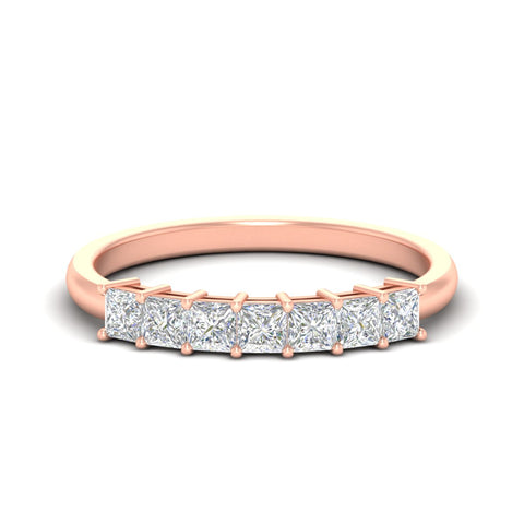 1-carat-princess-cut-7-stone-diamond-wedding-band-in-rose-gold-fdwb8008prsleep-1.00ct-nl-rg.jpg