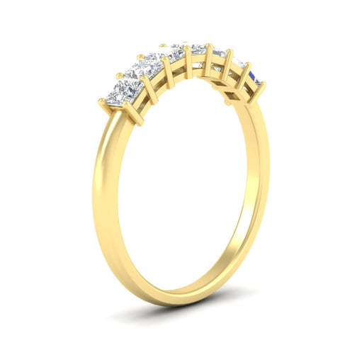 1-carat-princess-cut-7-stone-diamond-wedding-band-in-yellow-gold-fdwb8008prangle2-1.00ct-nl-yg.jpg