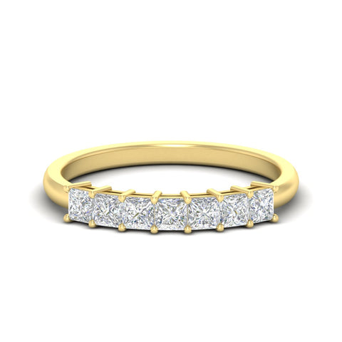1-carat-princess-cut-7-stone-diamond-wedding-band-in-yellow-gold-fdwb8008prsleep-1.00ct-nl-yg.jpg