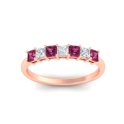 1-carat-princess-cut-7-stone-pink-sapphire-wedding-band-in-rose-gold-fdwb8008prgsadrpiangle5-1.00ct-nl-rg.jpg