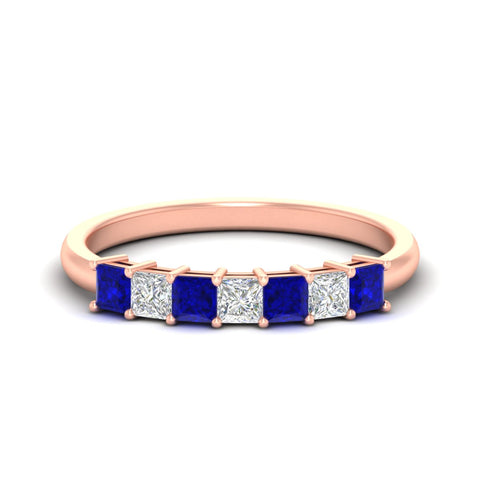 1-carat-princess-cut-7-stone-sapphire-wedding-band-in-rose-gold-fdwb8008prgsablsleep-1.00ct-nl-rg.jpg