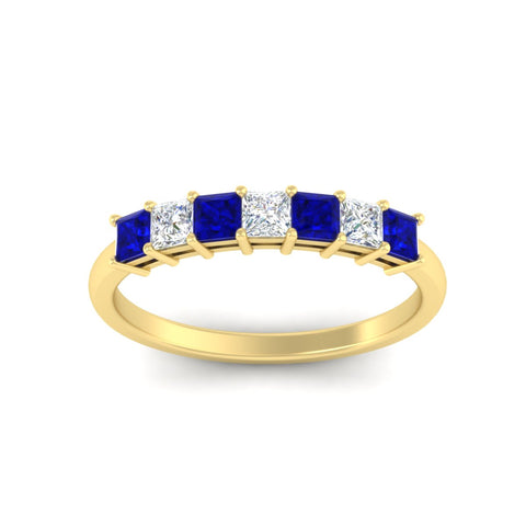 1-carat-princess-cut-7-stone-sapphire-wedding-band-in-yellow-gold-fdwb8008prgsablangle5-1.00ct-nl-yg.jpg