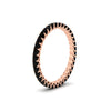 Load image into Gallery viewer, 1-carat-princess-cut-black-diamond-eternity-band-for-female-in-rose-gold-FD10203PRBGBLACKANGLE2-1.00CT-NL-RG.jpg