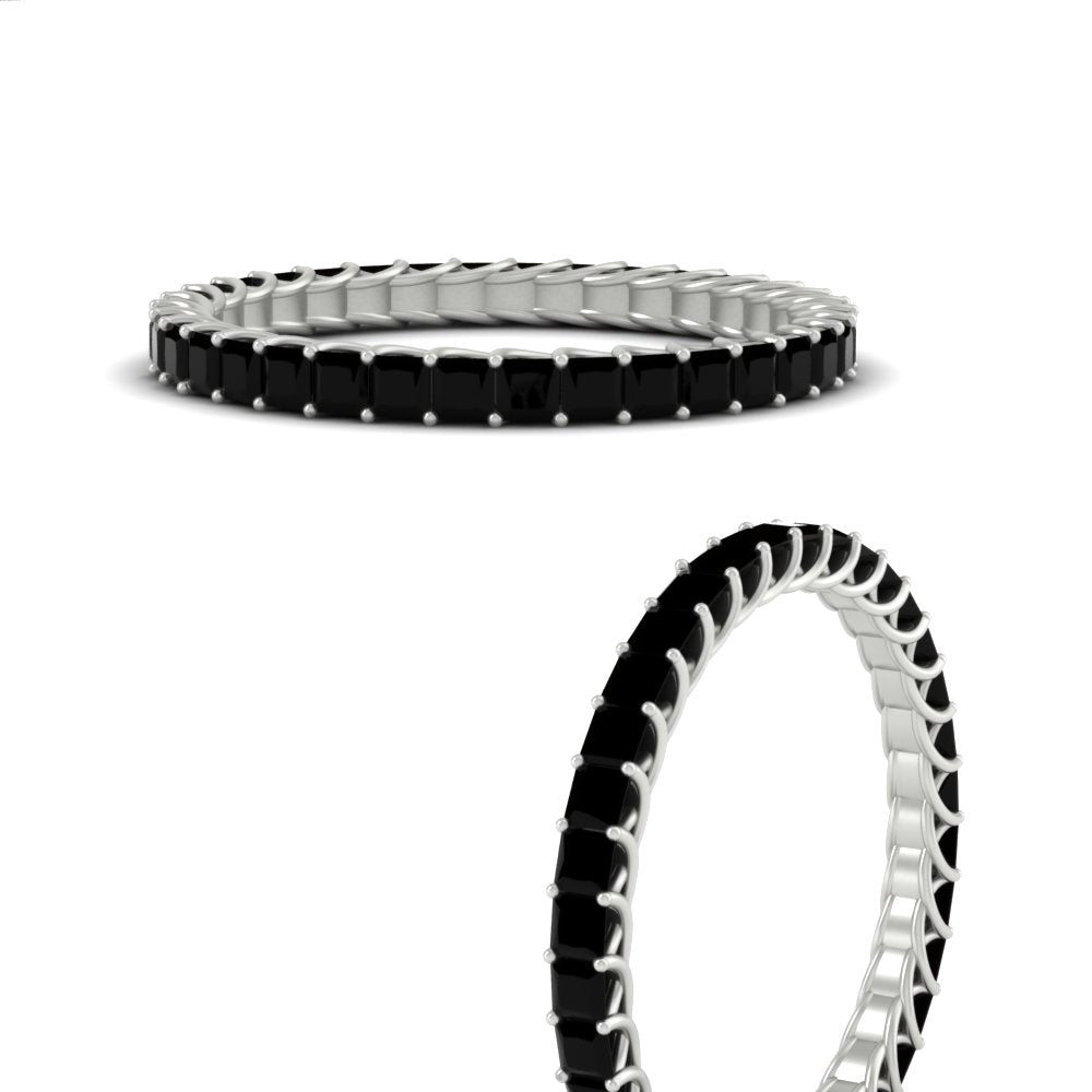 Princess Cut Full Eternity Band