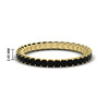 Load image into Gallery viewer, 1-carat-princess-cut-black-diamond-eternity-band-for-female-in-yellow-gold-FD10203PRBGBLACK-1.00CT-NL-YG-HW.jpg