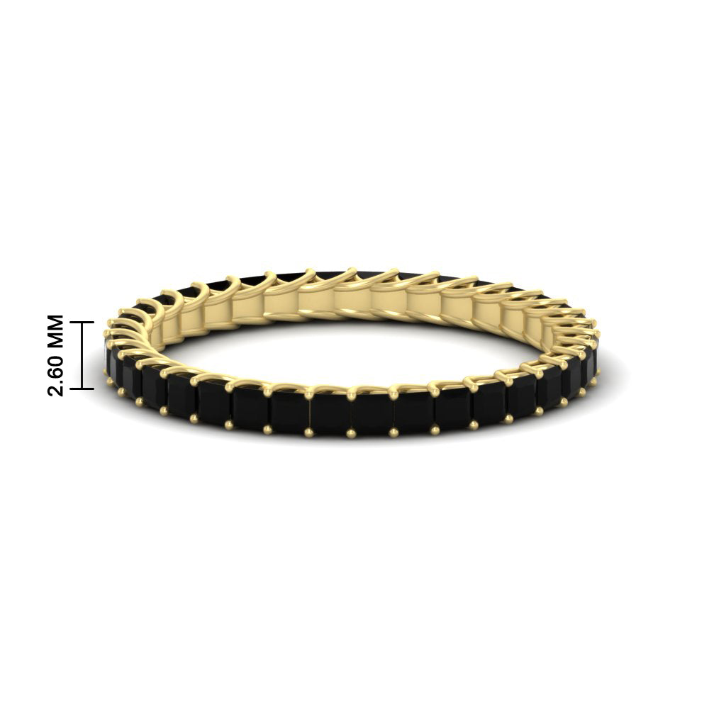 Princess Cut Full Eternity Band