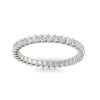 Load image into Gallery viewer, 1-carat-princess-cut-diamond-eternity-band-for-female-in-white-gold-FD10203PRBANGLE5-1.00CT-NL-WG.jpg