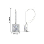 Load image into Gallery viewer, 1-carat-princess-cut-diamond-halo-dangle-earrings-in-white-gold-FDEAR-11235PR-1.00CT-NL-WG.jpg
