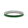 Load image into Gallery viewer, 1-carat-princess-cut-emerald-eternity-band-for-female-in-white-gold-FD10203PRBGEMGR-1.00CT-NL-WG.jpg