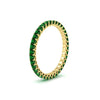 Load image into Gallery viewer, 1-carat-princess-cut-emerald-eternity-band-for-female-in-yellow-gold-FD10203PRBGEMGRANGLE2-1.00CT-NL-YG.jpg