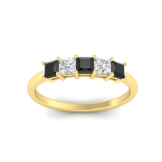 1-carat-princess-cut-five-stone-black-diamond-wedding-band-in-yellow-gold-fdwb8008prblackangle5-1.00ct-nl-yg.jpg