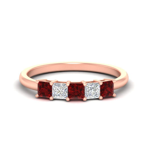 1-carat-princess-cut-five-stone-ruby-wedding-band-in-rose-gold-fdwb8008prgrudrsleep-1.00ct-nl-rg.jpg