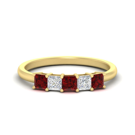 1-carat-princess-cut-five-stone-ruby-wedding-band-in-yellow-gold-fdwb8008prgrudrsleep-1.00ct-nl-yg.jpg