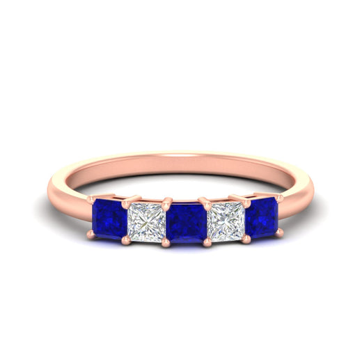 1-carat-princess-cut-five-stone-sapphire-wedding-band-in-rose-gold-fdwb8008prgsablsleep-1.00ct-nl-rg.jpg