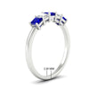 Load image into Gallery viewer, 1-carat-princess-cut-five-stone-sapphire-wedding-band-in-white-gold-fdwb8008prgsablangle2-1.00ct-nl-wg-hw.jpg