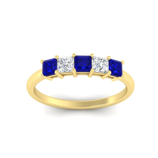 1-carat-princess-cut-five-stone-sapphire-wedding-band-in-yellow-gold-fdwb8008prgsablangle5-1.00ct-nl-yg.jpg
