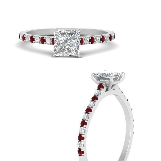 1-Carat-Princess-Cut-Lab-Diamond-Ring-High-Set-With-Ruby-FD9918PRR-1CT-FI-WG