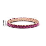 Load image into Gallery viewer, Princess Cut Full Eternity Band
