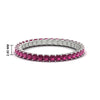 Load image into Gallery viewer, 1-carat-princess-cut-pink-sapphire-eternity-band-for-female-in-white-gold-FD10203PRBGSADRPI-1.00CT-NL-WG-HW.jpg