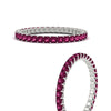 Load image into Gallery viewer, 1-carat-princess-cut-pink-sapphire-eternity-band-for-female-in-white-gold-FD10203PRBGSADRPIANGLE3-1.00-CT-NL-WG.jpg