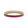 Load image into Gallery viewer, 1-carat-princess-cut-pink-sapphire-eternity-band-for-female-in-yellow-gold-FD10203PRBGSADRPI-1.00CT-NL-YG.jpg