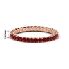 Load image into Gallery viewer, 1-carat-princess-cut-ruby-eternity-band-for-female-in-rose-gold-FD10203PRBGRUDR-1.00CT-NL-RG-HW.jpg