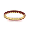 Load image into Gallery viewer, 1-carat-princess-cut-ruby-eternity-band-for-female-in-yellow-gold-FD10203PRBGRUDRANGLE5-1.00CT-NL-YG.jpg
