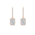Thumbnail 13 - 1-carat-radiant-cut-halo-diamond-lever-back-earrings-in-rose-gold-FD-EAR11235RAANGLE2-1.00CT-NL-RG