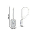 Thumbnail 7 - 1-carat-radiant-cut-halo-diamond-lever-back-earrings-in-white-gold-FD-EAR11235RAANGLE1-1.00CT-NL-WG-HW
