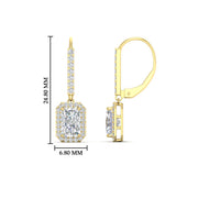 1-carat-radiant-cut-halo-diamond-lever-back-earrings-in-yellow-gold-FD-EAR11235RAANGLE1-1.00CT-NL-YG-HW