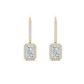 Thumbnail 3 - 1-carat-radiant-cut-halo-diamond-lever-back-earrings-in-yellow-gold-FD-EAR11235RAANGLE2-1.00CT-NL-YG