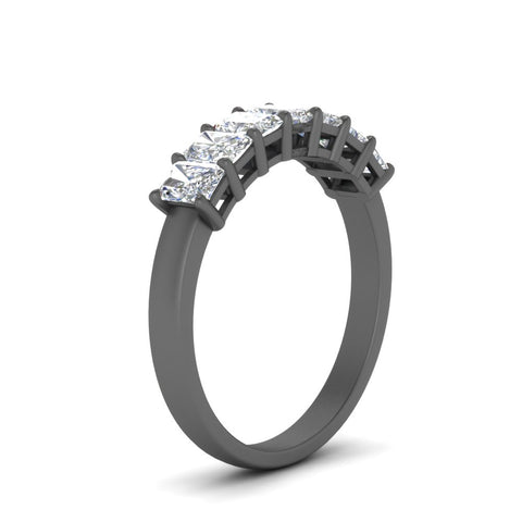 1-carat-radiant-cut-seven-stone-diamond-wedding-band-in-black-gold-FD8008RABANGLE2-1.00CT-NL-BG
